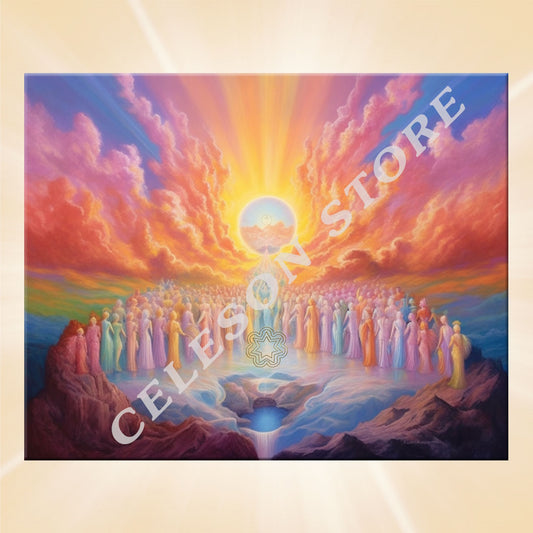 ÖFFNUNG von QUIN'TAAS - Energetisiertes Leinwandbild in versch. Größen