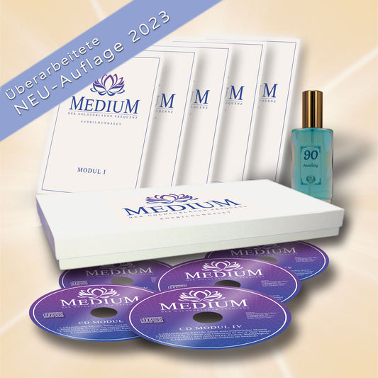 Berufs-Ausbildungs-Set MEDIUM DER GOLDEN-BLAUEN FREQUENZ