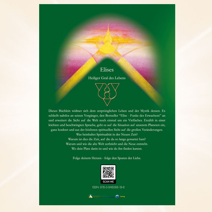 Rückseite Buch ELISES - Das ursprüngliche Leben