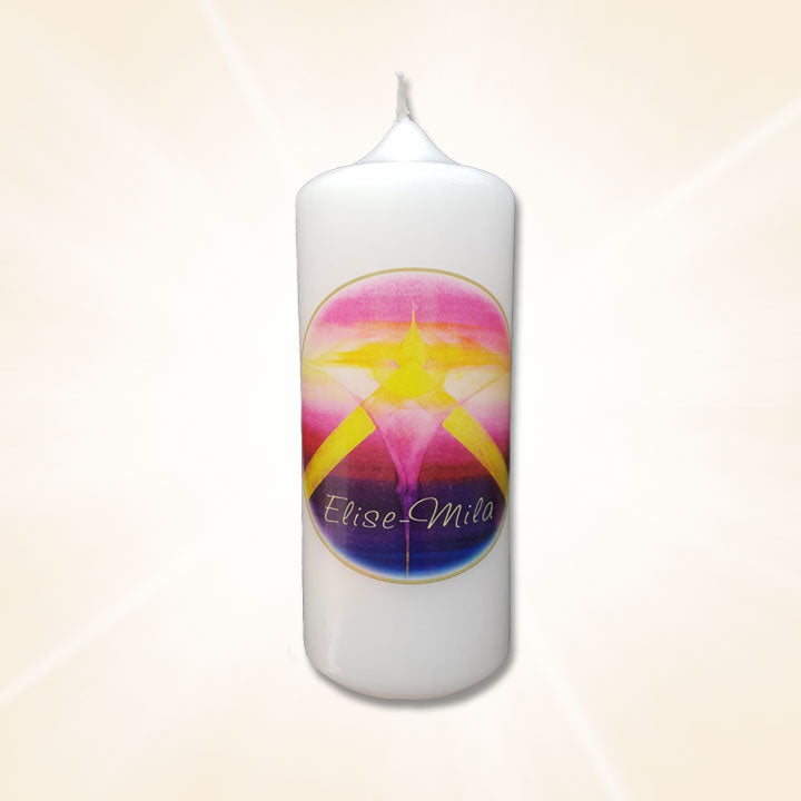 Energetisierte Elise-Mila-Kerze