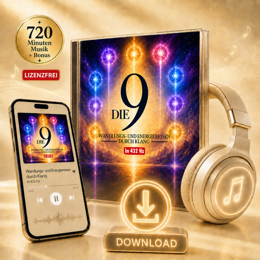 Die 9 - Wandlungs- & Energiereisen durch Klang in 432Hz - als Download