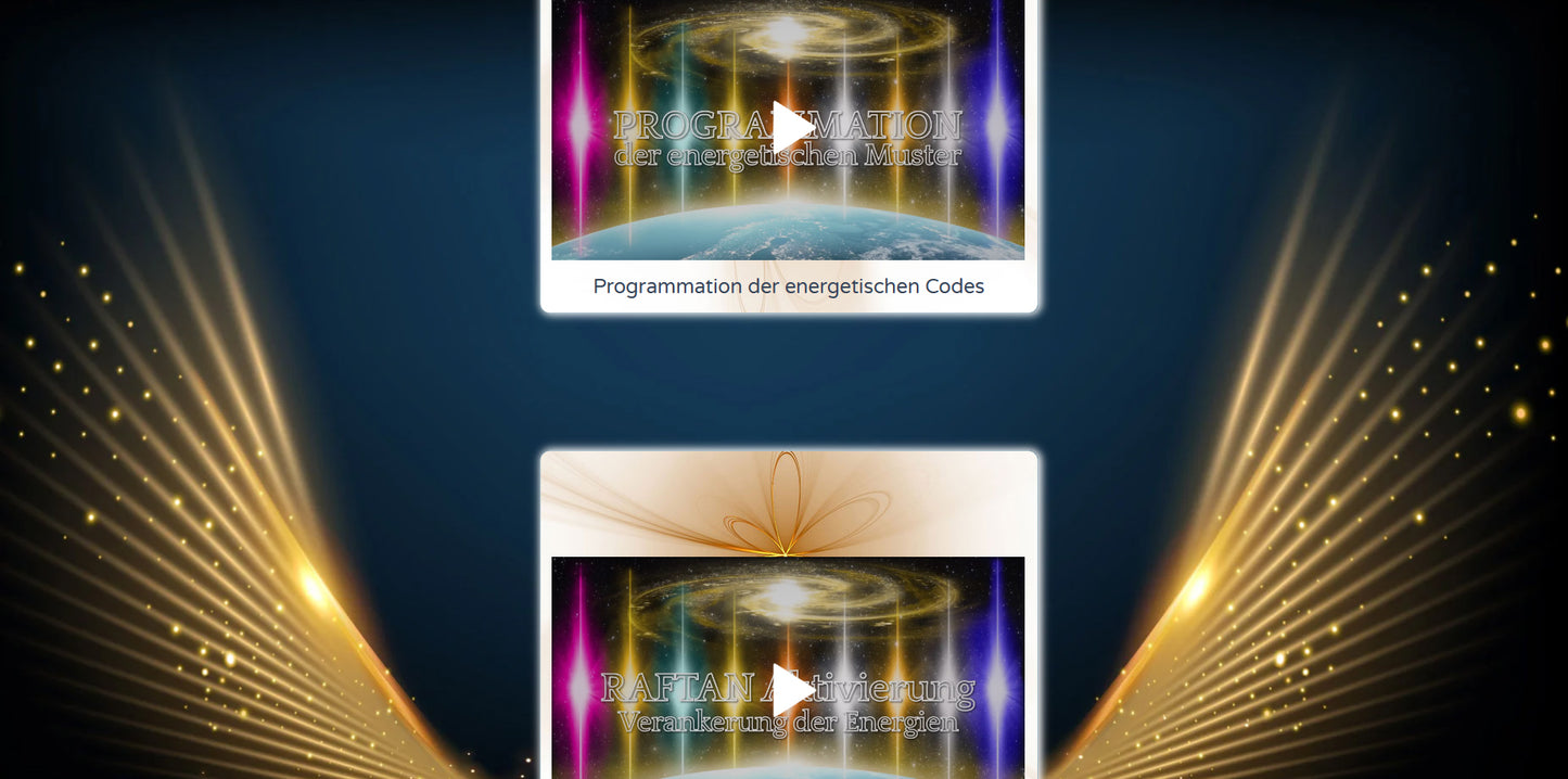 ANAN'DAHRA - Sterntetraeder (Lichttore) des Dimensionswechsels - Sequenz OMEGA